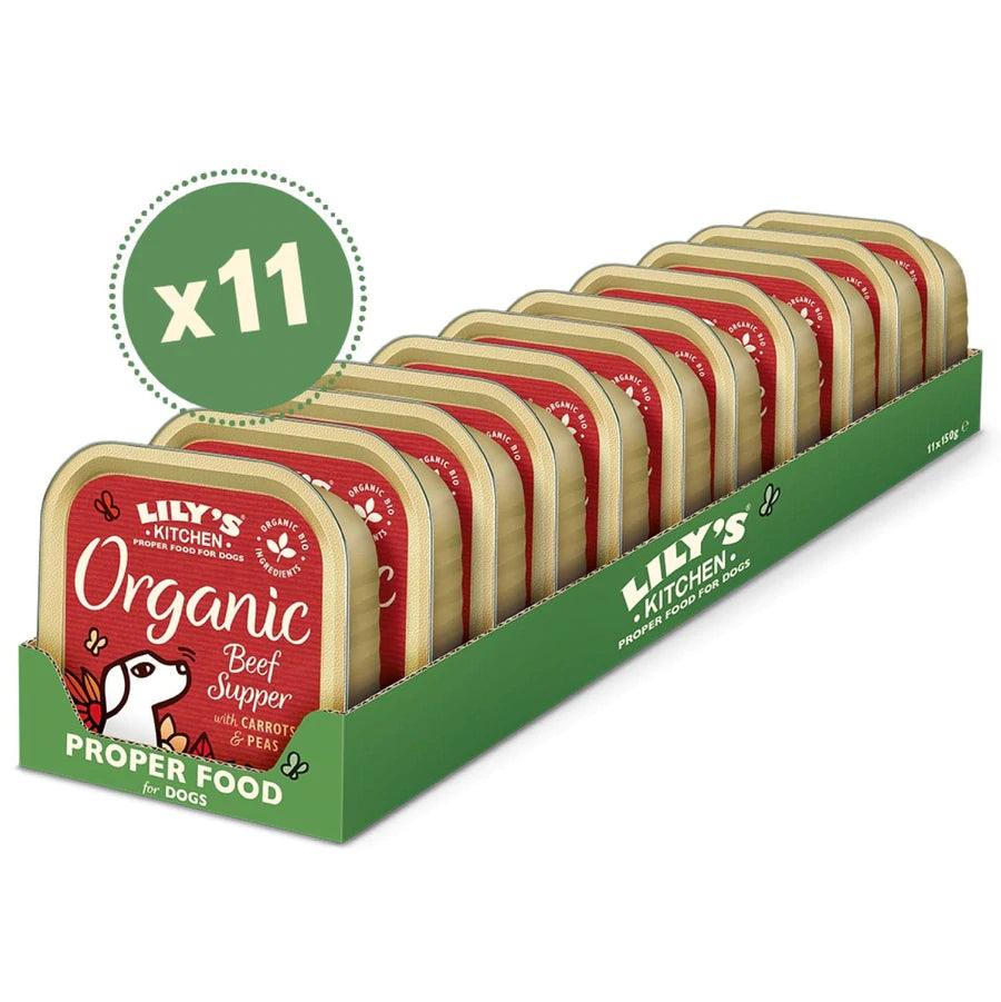 Lily's Kitchen Organic Beef Supper pour chiens
