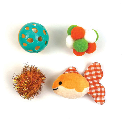 Tabby Patch Goldfish 4pc Multipack – Ormskirk Pets