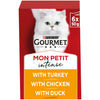 Gourmet Mon Petit Poultry In Gravy 6x50g