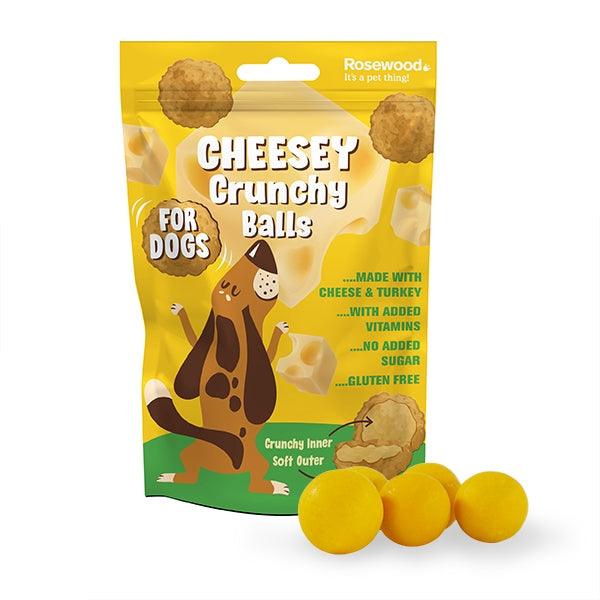 Rosewood Cheesey Crunchy Meatballs for Dogs 140g – Ormskirk Pets
