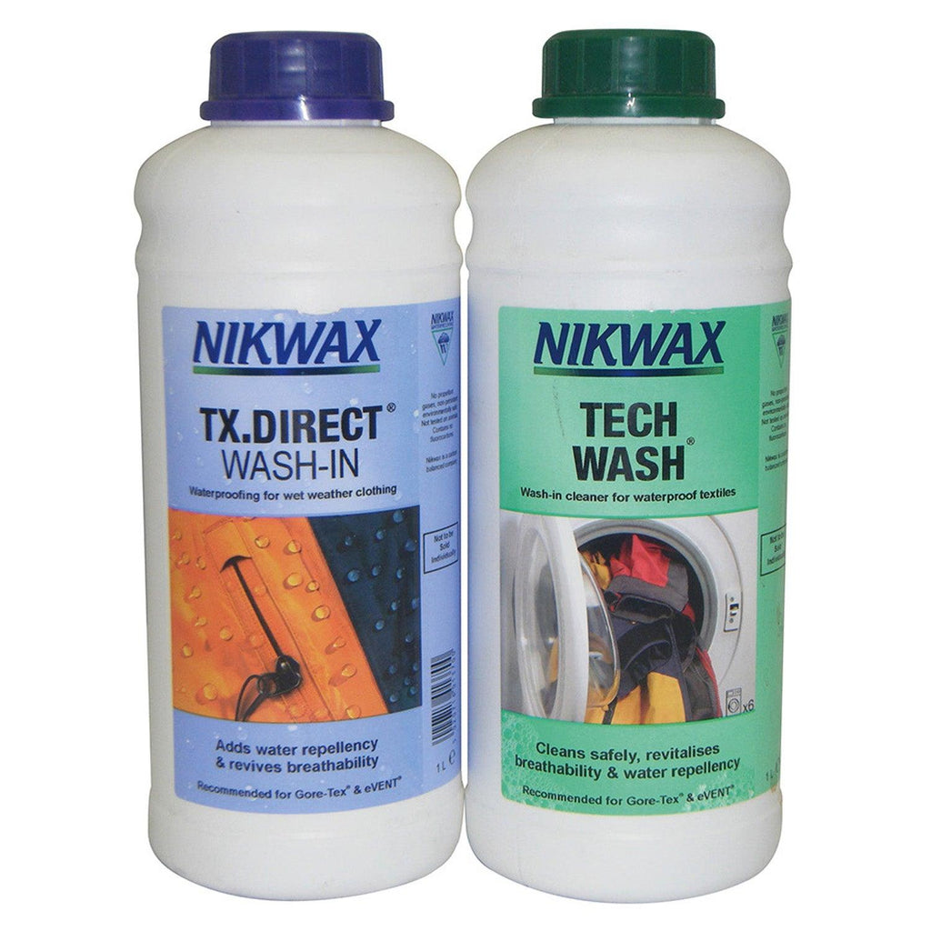 Nikwax Tech Wash and TX. Direct Pack