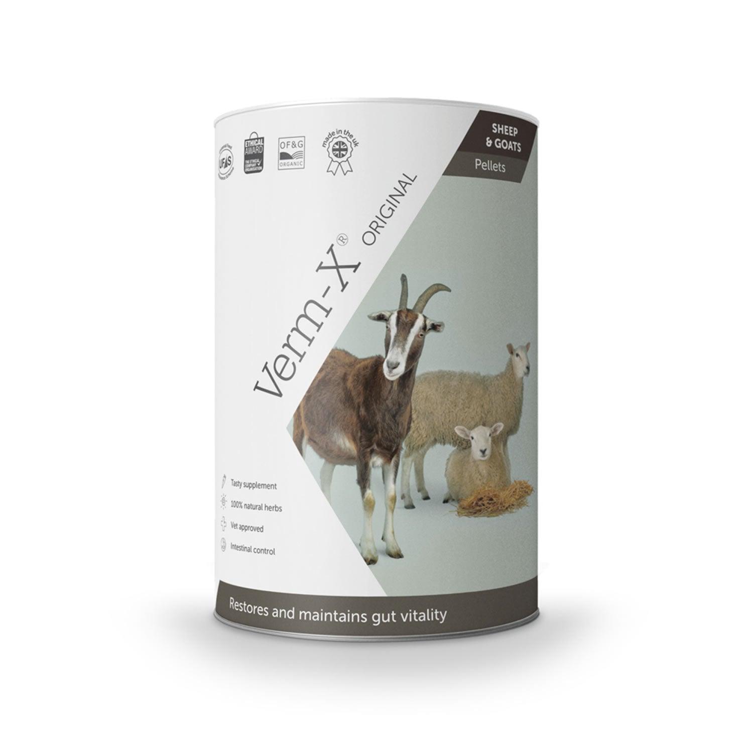 Verm-X Original Pellets For Sheep & Goats 750g Tube – Ormskirk Pets